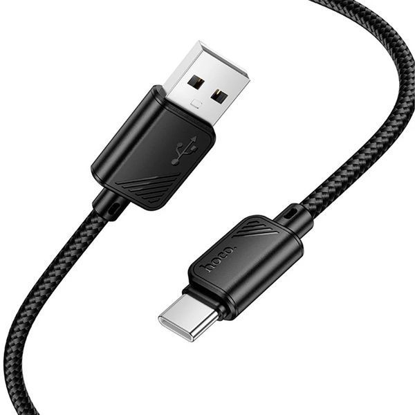 USB Cable Hoco Type-C X113 1m black 46052 фото