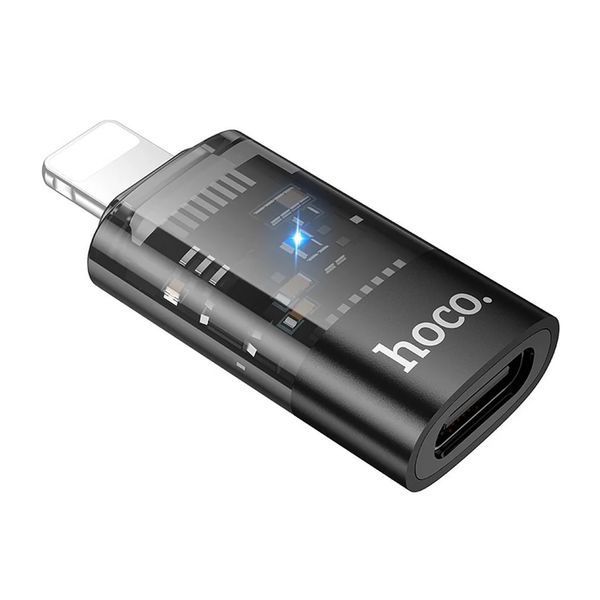 Перехідник Hoco UA36A Lightning male to Type-C 39735 фото