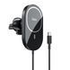 Автотримач з бездротовою зарядкою Hoco CA90 MagSafe 15W black 25662 фото 2