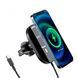 Автотримач з бездротовою зарядкою Hoco CA90 MagSafe 15W black 25662 фото 5