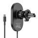 Автотримач з бездротовою зарядкою Hoco CA90 MagSafe 15W black 25662 фото 3