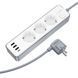 Мер.Фільтр Borofone BAC9A 3 роз.2m PD20W/3A white 44970 фото 4
