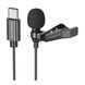 Мікрофон петличний Borofone BFK11 Type-C black 35545 фото 3