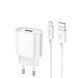 МЗП Hoco C109А 18W/3A (1USB) + cable Micro white 30833 фото 2