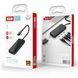 Type-C HUB XO-HUB002 black 29753 фото 3