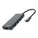 Type-C HUB XO-HUB002 black 29753 фото 1