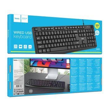 Клавіатура Hoco GM60 black 45638 фото