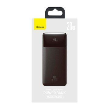 Power bank 10 000 mAh Baseus Bipow Display PD+QC3.0 20W black 36305 фото