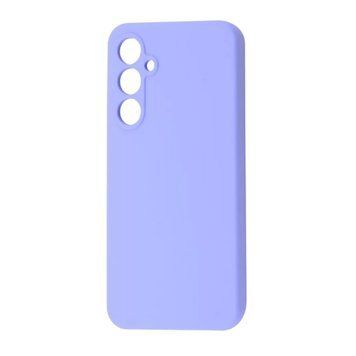 Silicone cover wave Samsung S24/25 light purple 41062 фото