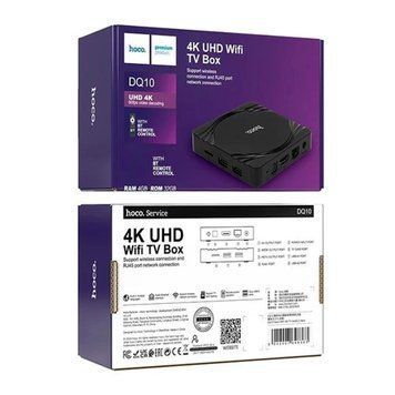 Smart TV приставка Hoco DQ10 Plus WiFi HD TV box 44916 фото