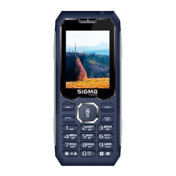 Телефон Sigma X-style 341 BRO TYPE-C Blue UA 39243 фото
