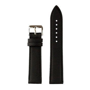 Універсальний ремінець 22mm Leather black 46974 фото
