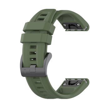 Універсальний ремінець 22mm silicone khaki 29531 фото