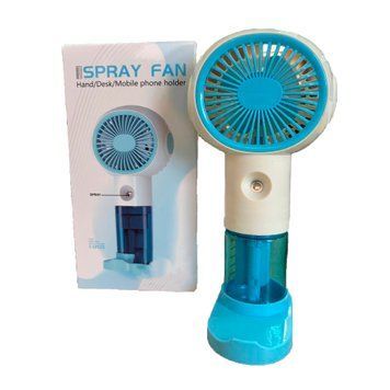 Вентилятор з акумулятором SPRAY LY-5088 blue 47275 фото