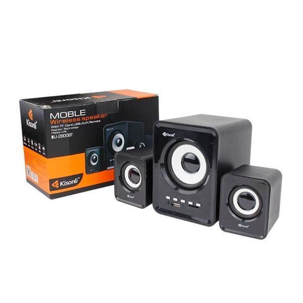 Колонка для комп'ютера Kisonli U-2800BT black 46948 фото