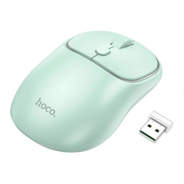 Мишка Bluetooth Hoco GM25 green 34738 фото