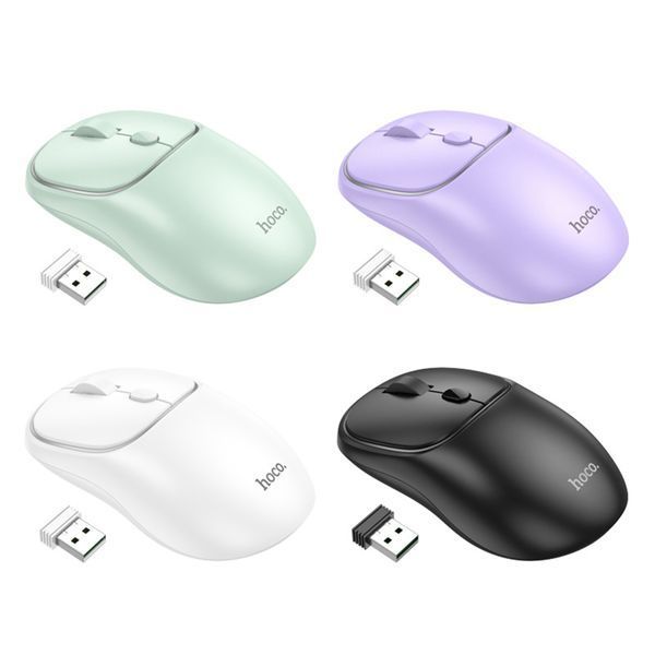 Мишка Bluetooth Hoco GM25 green 34738 фото