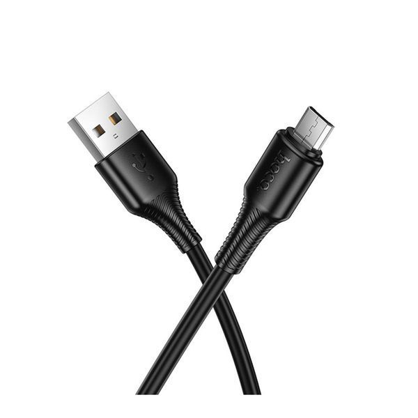 USB Cable Hoco Micro usb X120 1m black 08183 фото