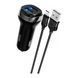 АЗП Hoco Z40 2.4A (2USB) + cable Micro black 29733 фото 3
