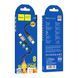 Cable Hoco Type-C to Type-C X86 60W/3A 1m black 39683 фото 1