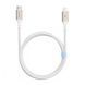 Cable Proove Flex metal Type-C to lightning 27W/3A 1m white 40782 фото 3