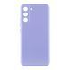 Silicone cover Full Samsung S21 FE light purple 34761 фото 1