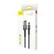 USB Cable Baseus Cafule Lightning Special Edition 2.4A (1m) gray 01904 фото 1