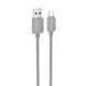 USB Cable Hoco Type-C X113 1m grey 46051 фото 3