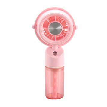 Вентилятор з акумулятором GG-8801 pink 47274 фото