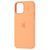 Silicone case Full iPhone X/XS papaya 00396 фото