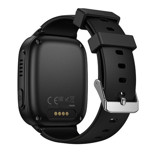 Дитячий годинник з GPS Hoco Y106 4G black 43074 фото