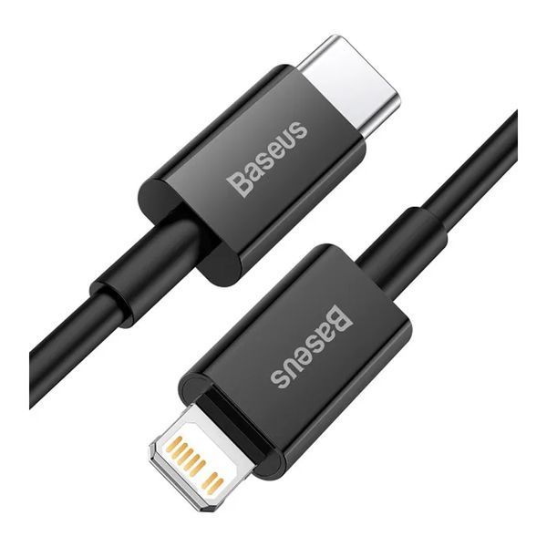 Кабель Baseus Superior Series Fast Charging Type-C to Lightning PD 20W (1m) black 19047 фото