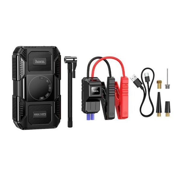 Power bank 8 000 mAh Hoco QS6 3in1 car emergency starter 45938 фото