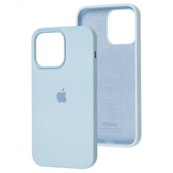 Silicone case Full iPhone X/XS lilac cream 31837 фото