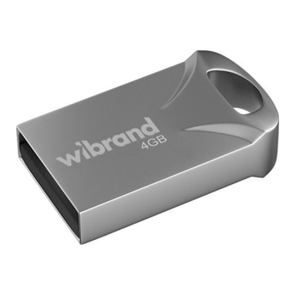 USB Flash 4 GB Wibrand Hawk Silver 30992 фото
