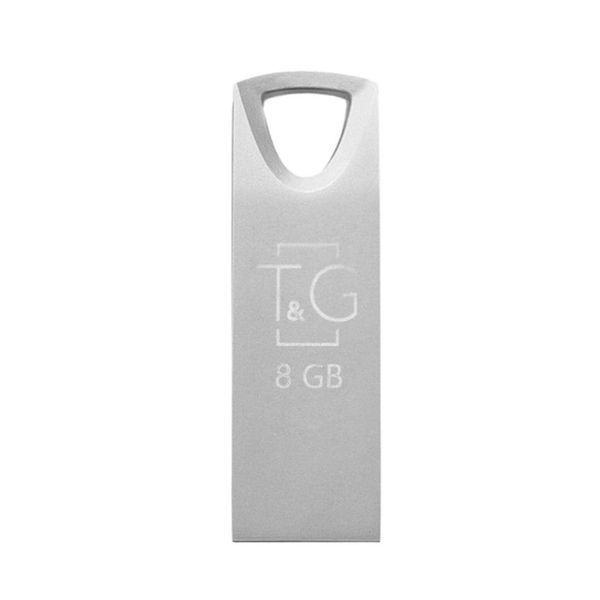 USB Flash 8 GB T&G 117 Metal Silver UA 28272 фото
