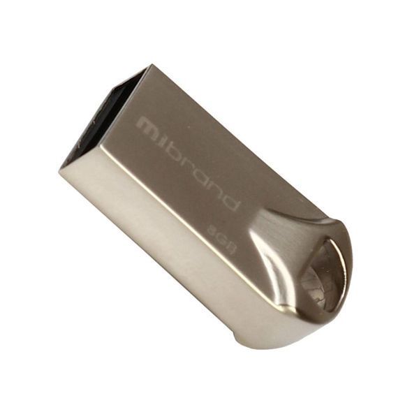 USB Flash 8 GB Wibrand Hawk Silver 32173 фото