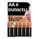 Батарейка Duracell LR06 MN1500 AA (ціна за 1 шт.) 40916 фото 1