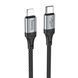 Cable Hoco Type-C to Lightning X102 PD 27W 1m black 43763 фото 2