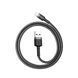 USB Cable Baseus Cafule Lightning 2.4A (0.5m) gray/black 00635 фото 2
