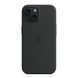 Silicone case iPhone 14 Pro Max with MagSafe midnight 33896 фото 1