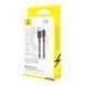 USB Cable Baseus Dura Series Fast Charging Lightning 2.4A (2m) black/red 47176 фото 1