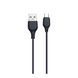 USB Cable XO NB103 Type-C 2M black 35382 фото 1