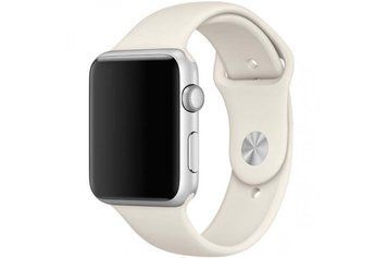 Ремінець Apple watch 38/40/41/SE silicone antigue white 25542 фото