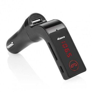 FM трансмістер Bluetooth FM-G7 black 10465 фото