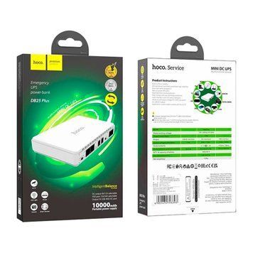 ДБЖ Hoco Mini UPS DB25 Plus 9V+12V 10000 mAh 44132 фото