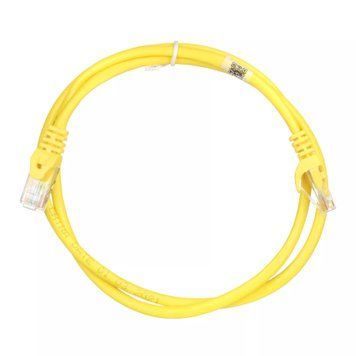 Кабель 2Е Patch Cat 6,S-FTP, RJ45, 4x2 27AWG ,7/0.14 Cu, 1.00 m, PVC,Yellow 22426 фото