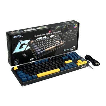 Клавіатура JEDEL WKL-102 PGB black 44344 фото