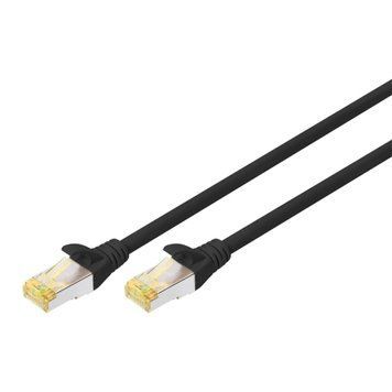 Патч-корд DIGITUS CAT 6A S-FTP, 2м, AWG 26/7, LSZH, чорний 44534 фото