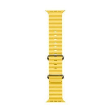 Ремінець Apple watch 42/44/45mm ocean band yellow 08955 фото